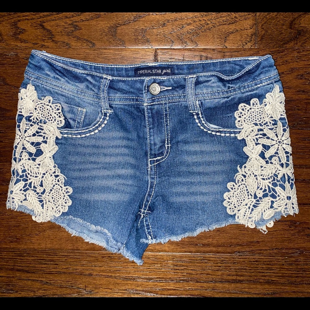 Girls jeans shorts
